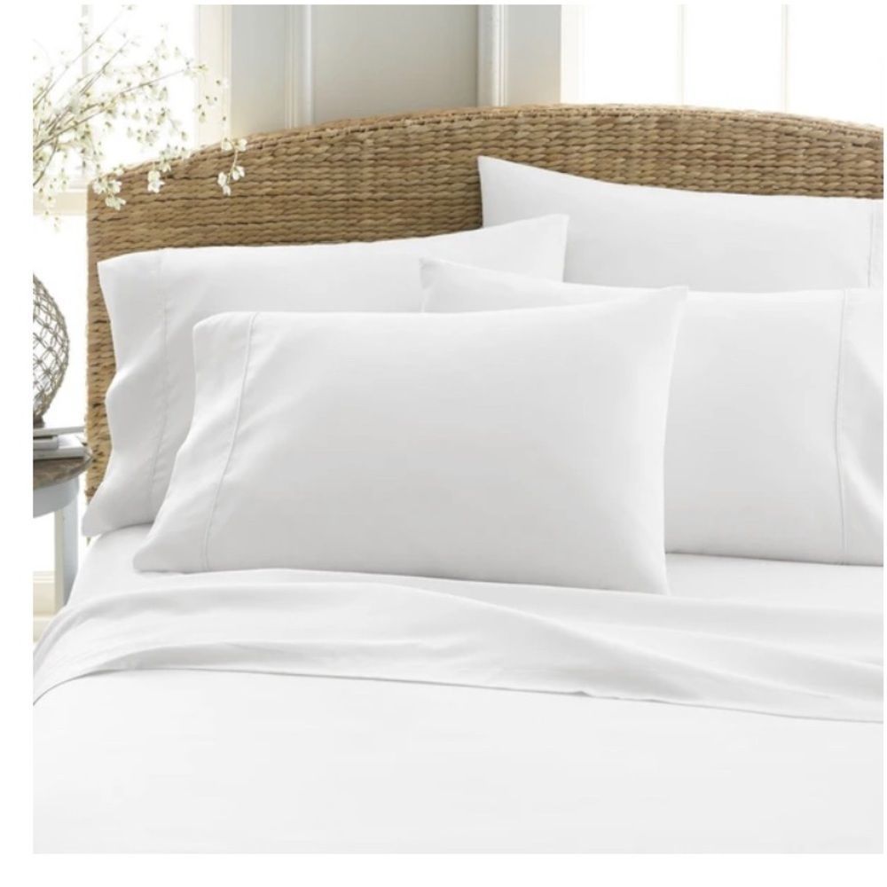 NWT New bedding sheets set 6 pc Allergen Free SOFT